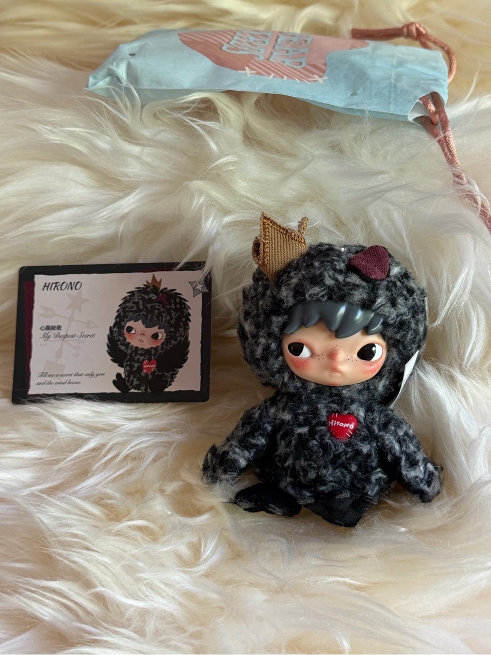 NIB Pop Mart Dear Birds Hirono My Deepest Secret